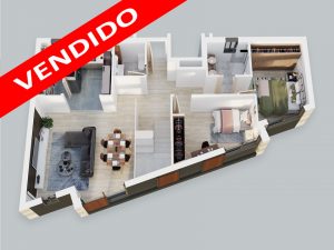 Vivienda Vendida 4A Edificio Balboa en Cáceres - CIT Promotora