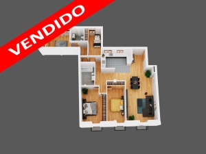 Vivienda Vendida 7 Residencial Rúa Canalejas en Cáceres - CIT Promotora